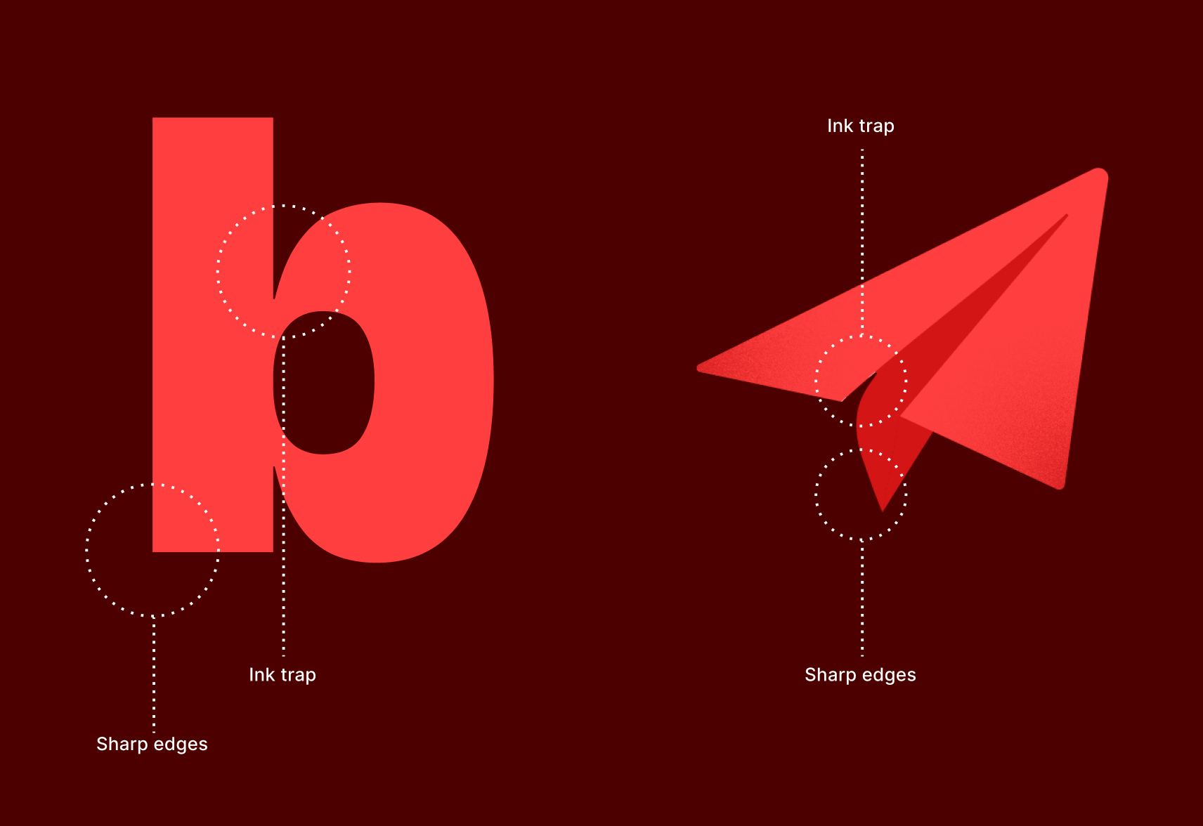 Example of our illustration style showing depth and dimensionality
